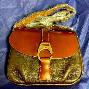 Dooney and bourke small flap bag brand new with dust bag